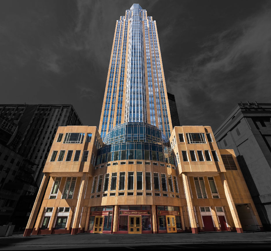 Wells Fargo Center Trophy Building